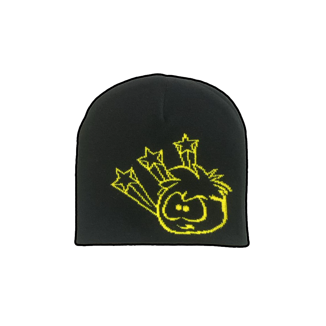 ROCKSTAR PUFFLE BEANIE