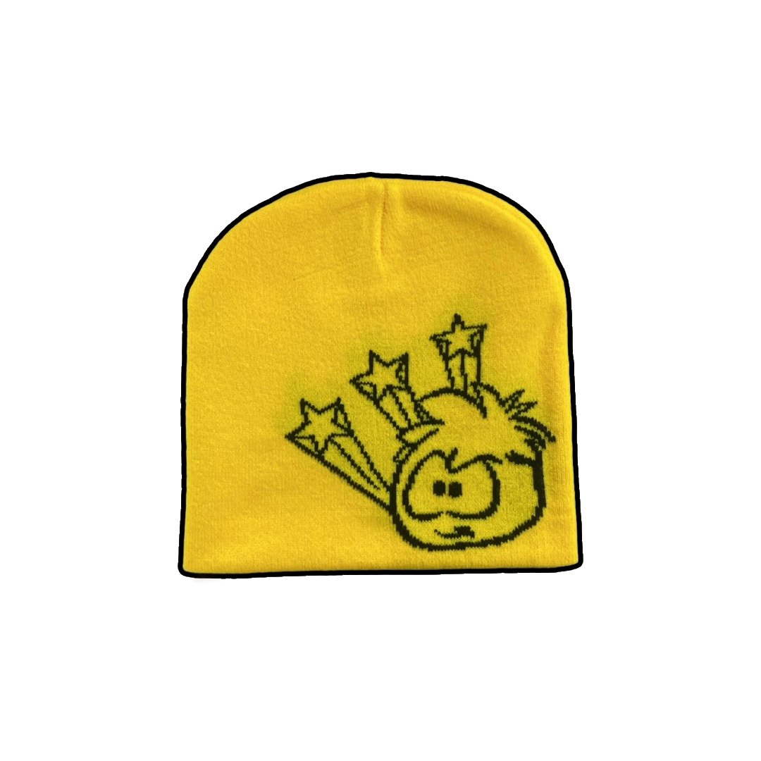 ROCKSTAR PUFFLE BEANIE