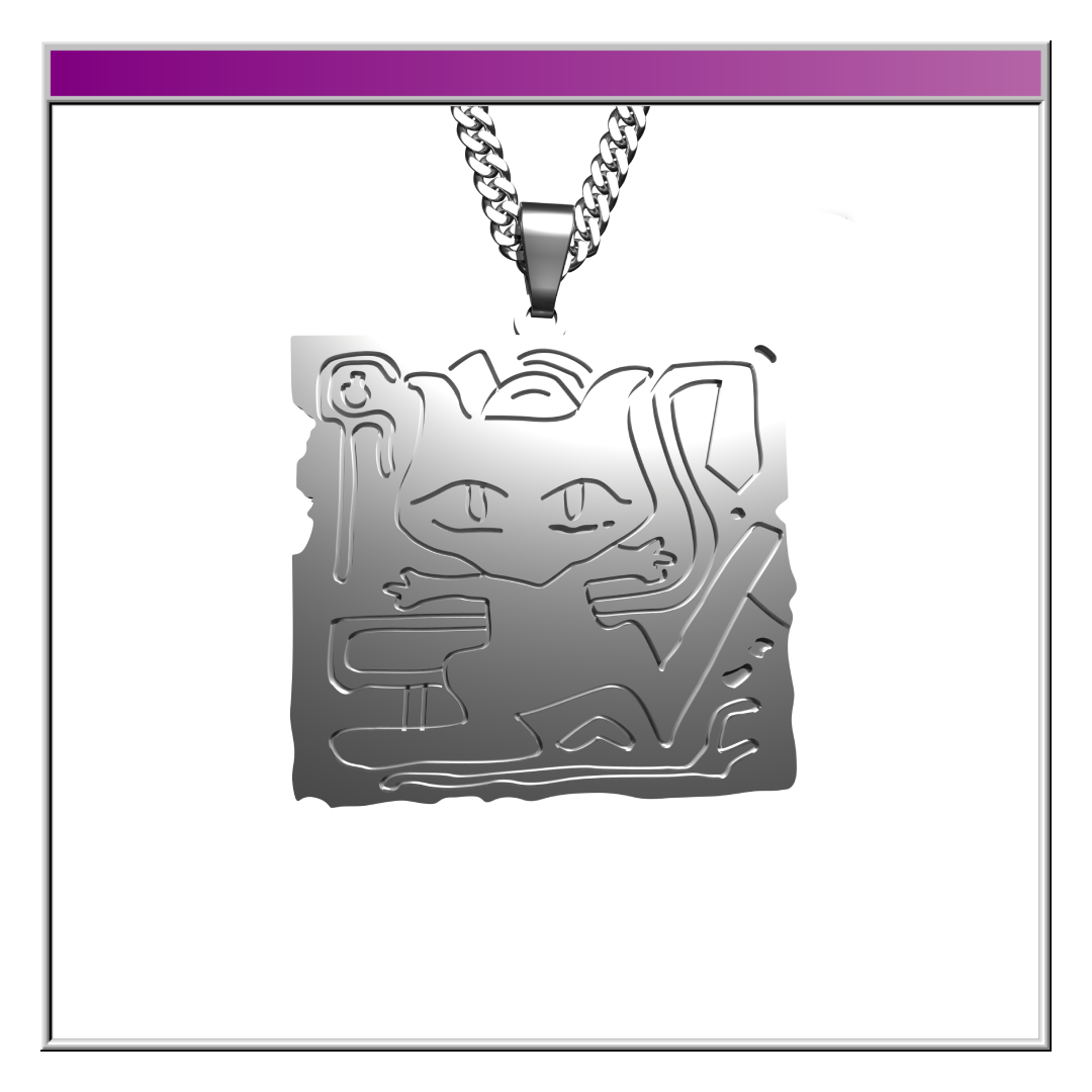 Ancient Space Fossil Necklace