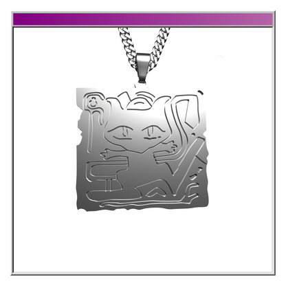 Ancient Space Fossil Necklace