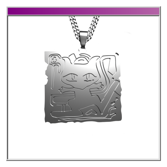 Ancient Space Fossil Necklace