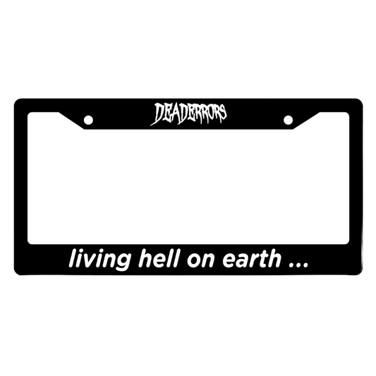 DEADERRORS License Plate Car Frame