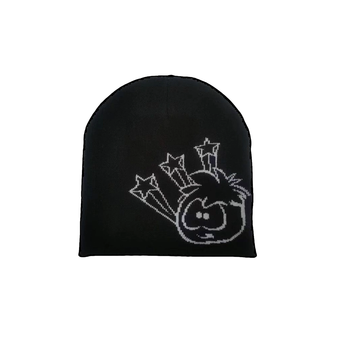 ROCKSTAR PUFFLE BEANIE