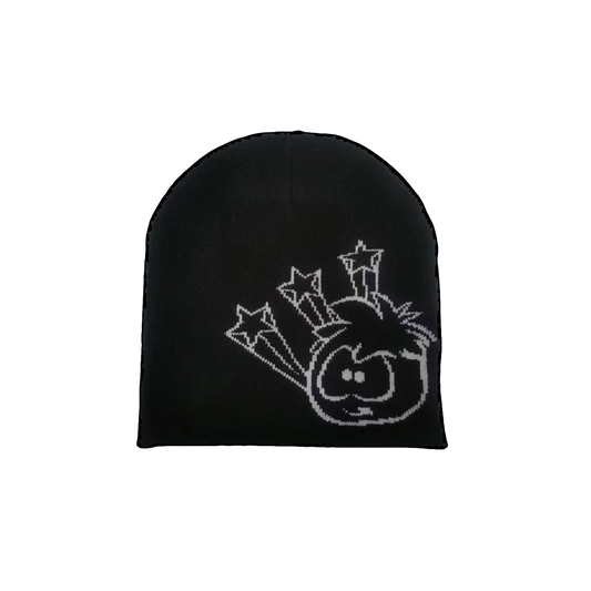 ROCKSTAR PUFFLE BEANIE