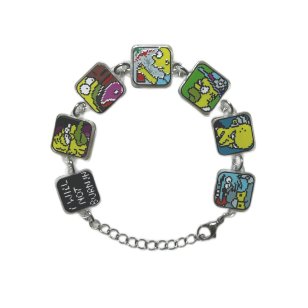 Pixel Simpsons Bracelet